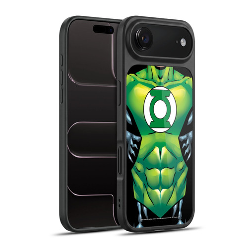 Green Lantern DC Comics Logos Uniform Gel Armour Case For Apple iPhone 17 Air