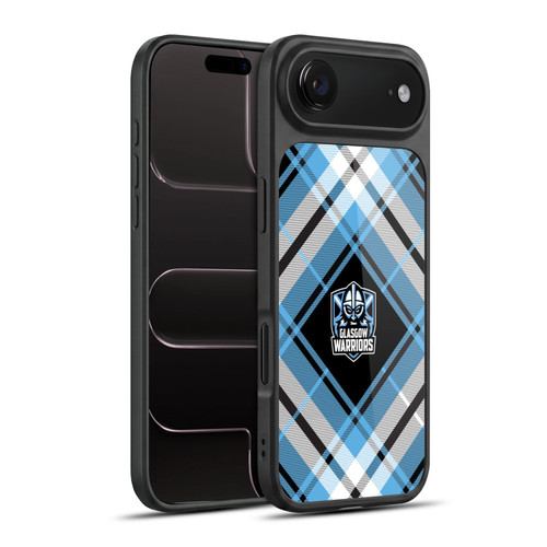Glasgow Warriors Logo 2 Diagonal Tartan Gel Armour Case For Apple iPhone 17 Air