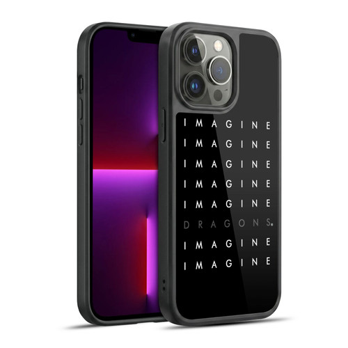 Imagine Dragons Key Art Logo Repeat Gel Armour Case For Apple iPhone 13 Pro Max