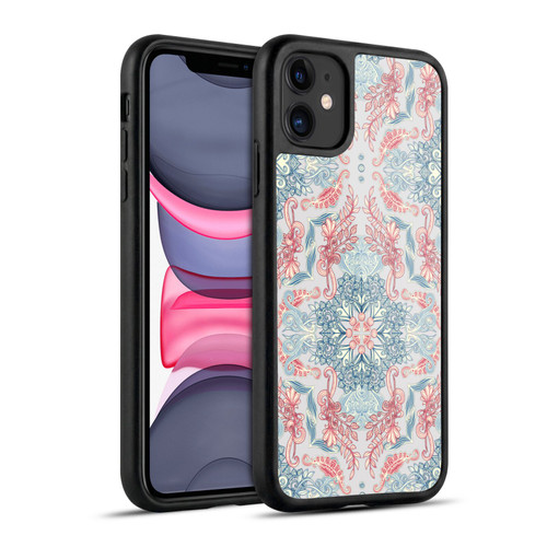 Micklyn Le Feuvre Mandala Fancy Soft Blue Gel Armour Case For Apple iPhone 11