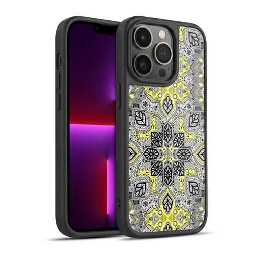 Micklyn Le Feuvre Mandala Sunshine Medallion Gel Armour Case For Apple iPhone 13 Pro