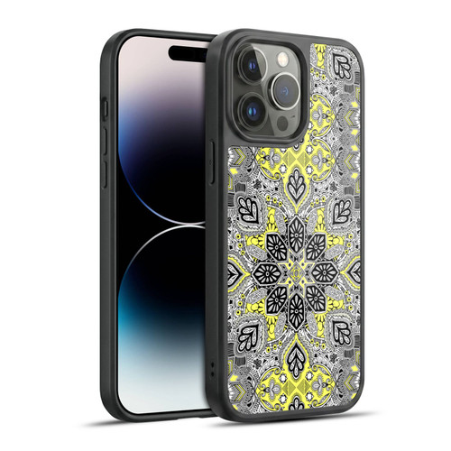 Micklyn Le Feuvre Mandala Sunshine Medallion Gel Armour Case For Apple iPhone 14 Pro Max