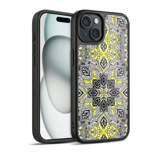 Micklyn Le Feuvre Mandala Sunshine Medallion Gel Armour Case For Apple iPhone 15