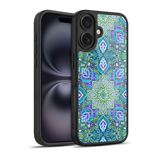 Micklyn Le Feuvre Mandala Peacock Summer Gel Armour Case For Apple iPhone 16