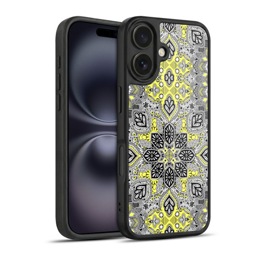 Micklyn Le Feuvre Mandala Sunshine Medallion Gel Armour Case For Apple iPhone 16