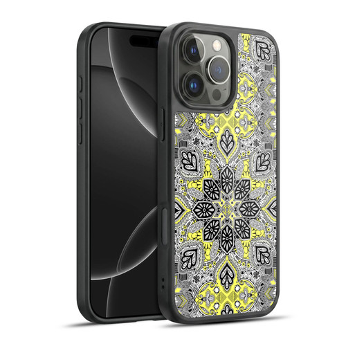 Micklyn Le Feuvre Mandala Sunshine Medallion Gel Armour Case For Apple iPhone 16 Pro Max