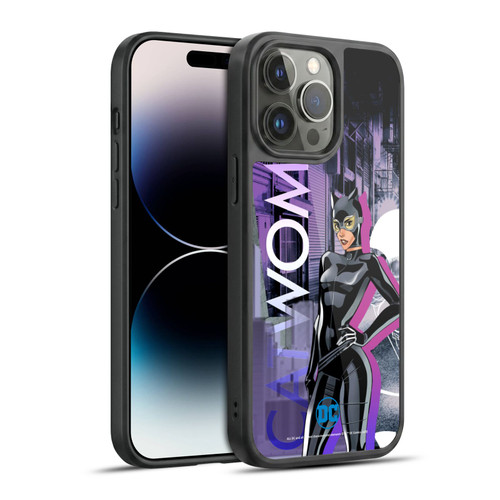 DC Women Core Compositions Catwoman Gel Armour Case For Apple iPhone 14 Pro Max