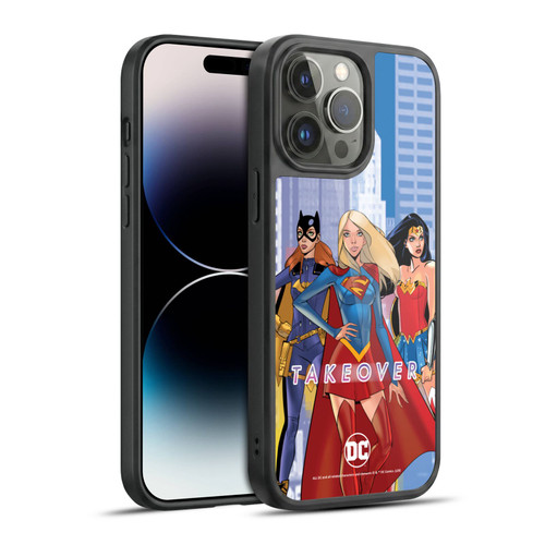 DC Women Core Compositions Girl Power Gel Armour Case For Apple iPhone 14 Pro Max