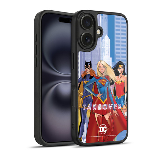 DC Women Core Compositions Girl Power Gel Armour Case For Apple iPhone 16