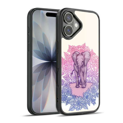 Micklyn Le Feuvre Animals Cute Baby Elephant Gel Armour Case For Apple iPhone 17