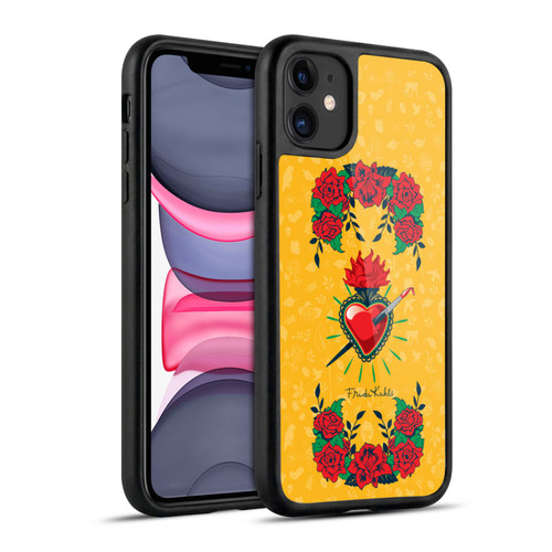 Frida Kahlo Icons Heart and Roses Gel Armour Case For Apple iPhone 11