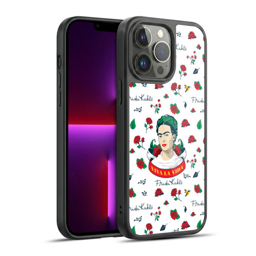 Frida Kahlo Icons Rose Patterns Gel Armour Case For Apple iPhone 13 Pro Max