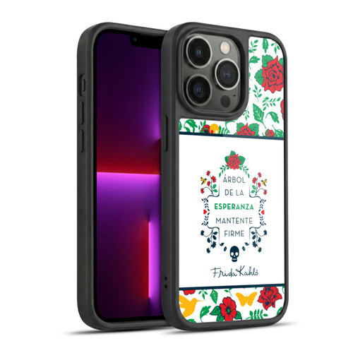 Frida Kahlo Icons Typography Gel Armour Case For Apple iPhone 13 Pro