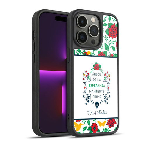 Frida Kahlo Icons Typography Gel Armour Case For Apple iPhone 14 Pro
