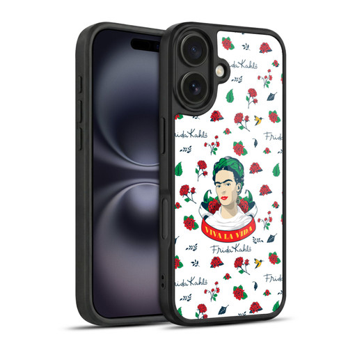 Frida Kahlo Icons Rose Patterns Gel Armour Case For Apple iPhone 16