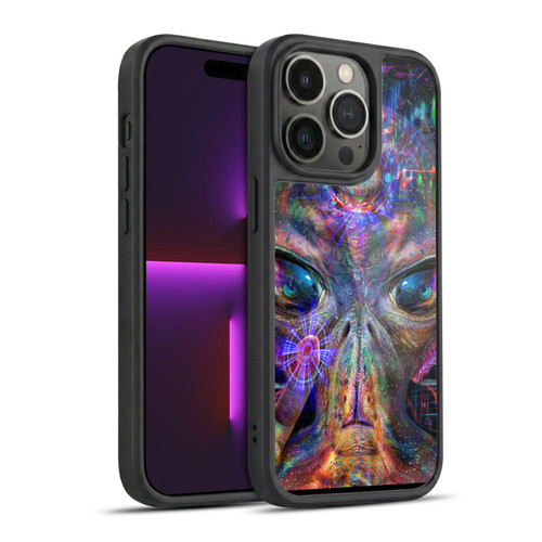Jumbie Art Visionary Alien Gel Armour Case For Apple iPhone 14 Pro