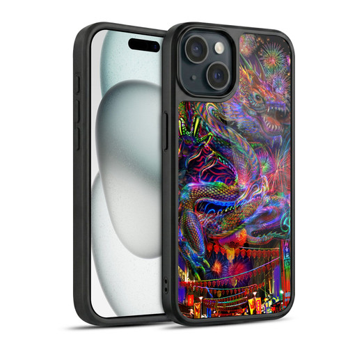 Jumbie Art Visionary Dragon Gel Armour Case For Apple iPhone 15