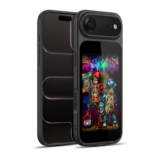 Jumbie Art Visionary Boombox Robots Gel Armour Case For Apple iPhone 17 Air