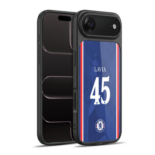 Chelsea Football Club 2025/26 Players Home Kit 2nd Group Roméo Lavia Gel Armour Case For Apple iPhone 17 Air