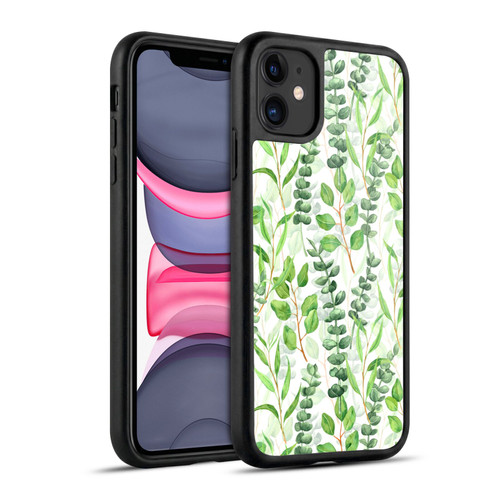 Katerina Kirilova Fruits & Foliage Patterns Eucalyptus Mix Gel Armour Case For Apple iPhone 11