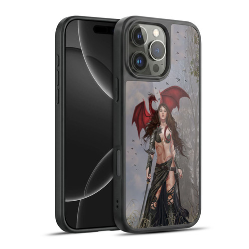 Nene Thomas Gothic Dragon Witch Warrior Sword Gel Armour Case For Apple iPhone 16 Pro Max