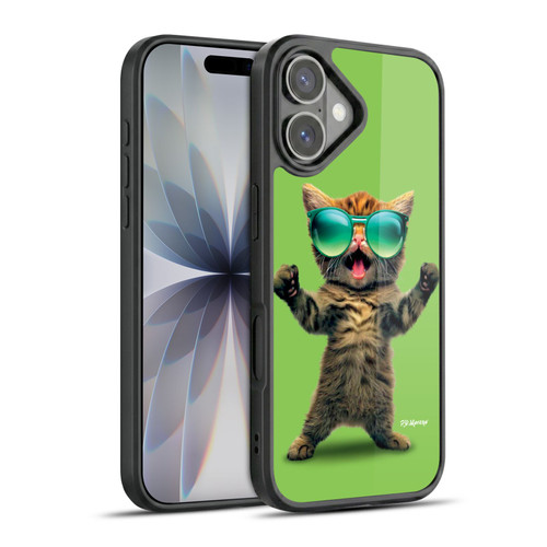 P.D. Moreno Furry Fun Artwork Cat Sunglasses Gel Armour Case For Apple iPhone 17