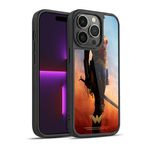 Wonder Woman Movie Posters Godkiller Sword Gel Armour Case For Apple iPhone 14 Pro