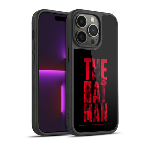The Batman Neo-Noir Graphics Typography Gel Armour Case For Apple iPhone 14 Pro