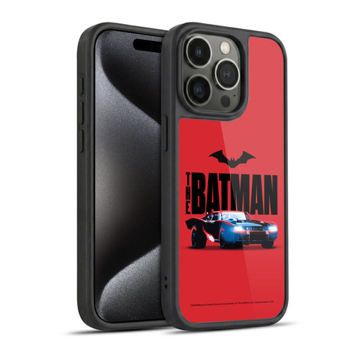 The Batman Neo-Noir Graphics Batmobile Gel Armour Case For Apple iPhone 15 Pro