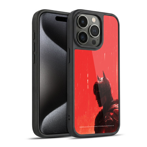 The Batman Neo-Noir Graphics Rain Gel Armour Case For Apple iPhone 15 Pro