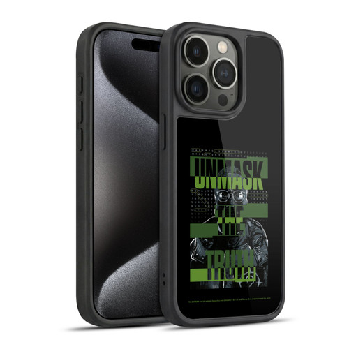 The Batman Neo-Noir Graphics Riddler Unmask The Truth Gel Armour Case For Apple iPhone 15 Pro