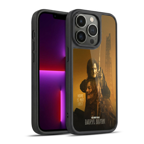 The Walking Dead: Daryl Dixon Key Art Double Exposure Gel Armour Case For Apple iPhone 13 Pro