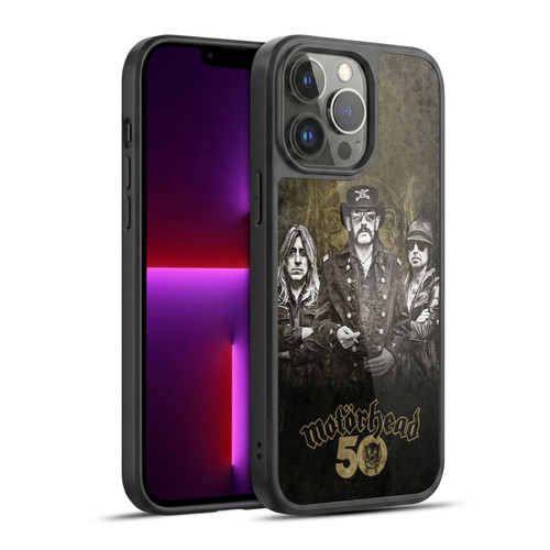 Motorhead 50th Anniversary Group Gel Armour Case For Apple iPhone 13 Pro Max