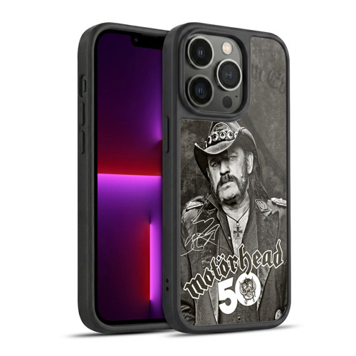 Motorhead 50th Anniversary Lemmy Gel Armour Case For Apple iPhone 13 Pro