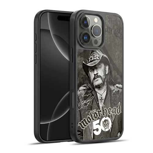 Motorhead 50th Anniversary Lemmy Gel Armour Case For Apple iPhone 16 Pro Max