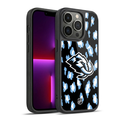 NHL Utah Mammoth Leopard Pattern Gel Armour Case For Apple iPhone 13 Pro