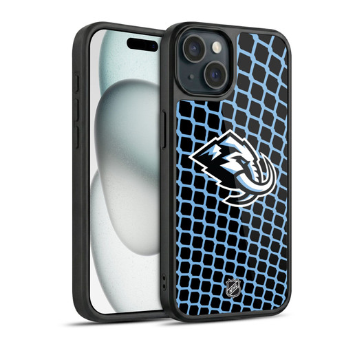 NHL Utah Mammoth Net Pattern Gel Armour Case For Apple iPhone 15