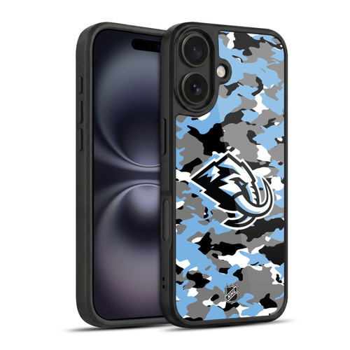 NHL Utah Mammoth Camouflage Gel Armour Case For Apple iPhone 16