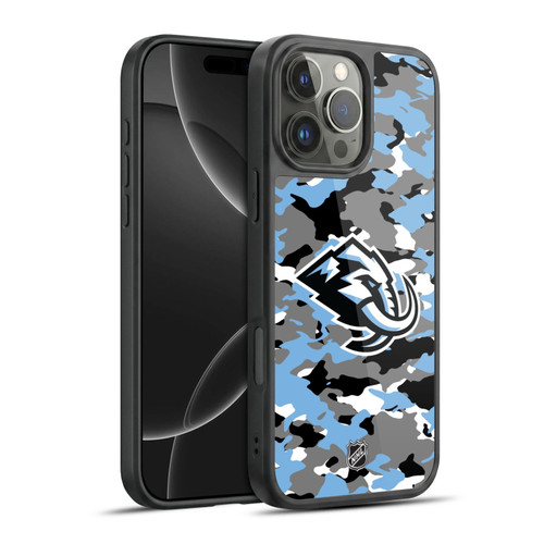 NHL Utah Mammoth Camouflage Gel Armour Case For Apple iPhone 16 Pro Max