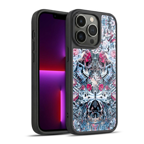 Riza Peker Skulls 9 Twin Skull Gel Armour Case For Apple iPhone 13 Pro