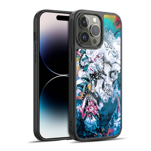 Riza Peker Skulls 9 Memento Mori Gel Armour Case For Apple iPhone 14 Pro Max
