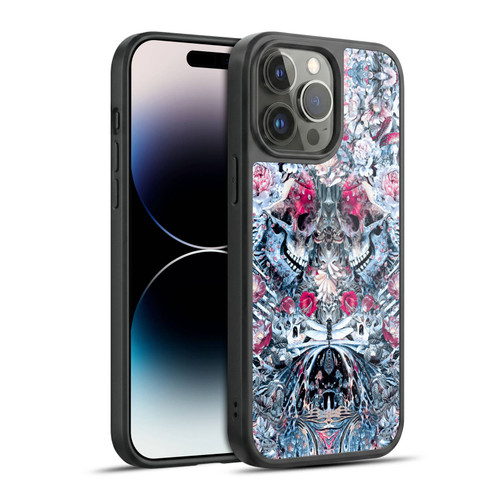 Riza Peker Skulls 9 Twin Skull Gel Armour Case For Apple iPhone 14 Pro Max