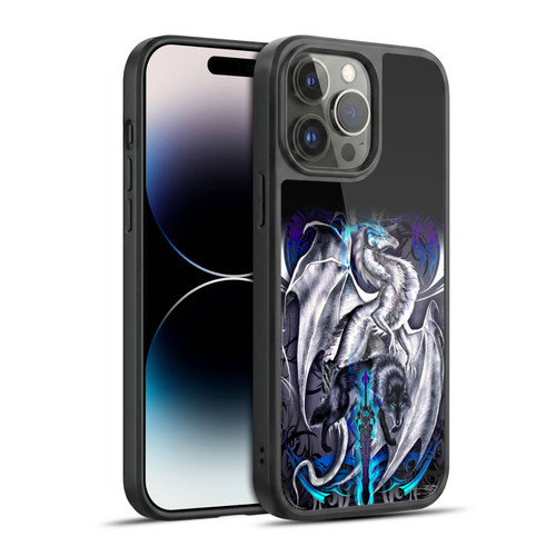 Ruth Thompson Dragons with Swords Blade & Fantasy Wolf Gel Armour Case For Apple iPhone 14 Pro Max
