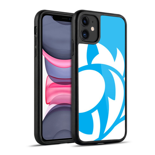 Scotland Rugby Oversized Thistle Sky Blue Gel Armour Case For Apple iPhone 11