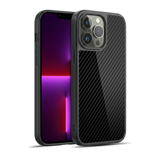 Alyn Spiller Carbon Fiber Plain Gel Armour Case For Apple iPhone 13 Pro Max