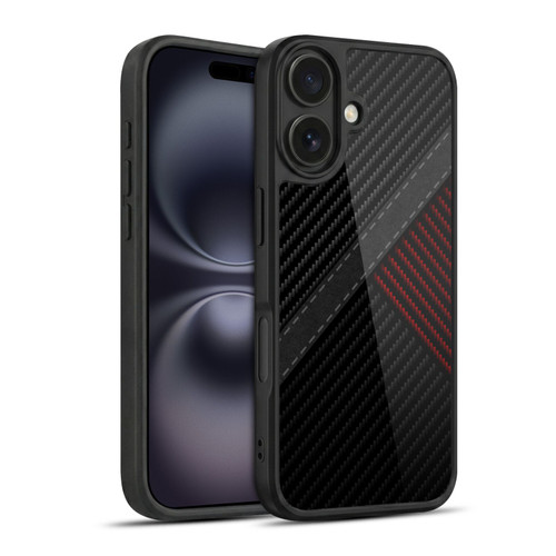 Alyn Spiller Carbon Fiber Stitch Gel Armour Case For Apple iPhone 16
