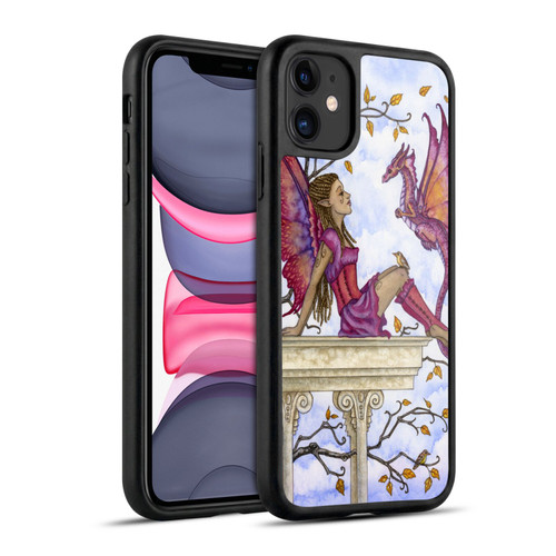 Amy Brown Lovely Fairies Purple Pixie Gel Armour Case For Apple iPhone 11