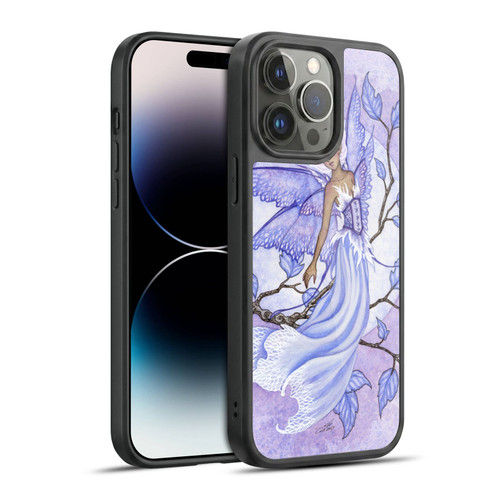 Amy Brown Lovely Fairies Dreaming In Lavender Gel Armour Case For Apple iPhone 14 Pro Max