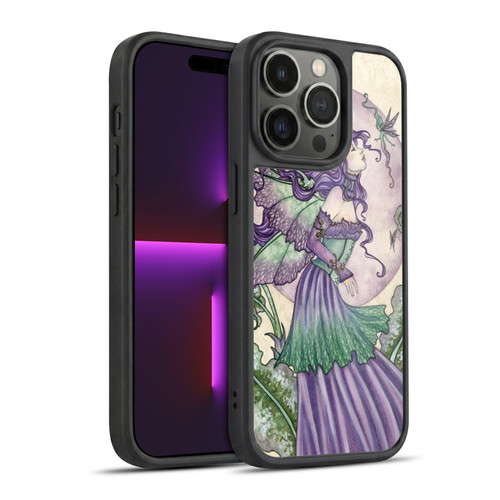 Amy Brown Lovely Fairies Pixie Gossip Gel Armour Case For Apple iPhone 14 Pro