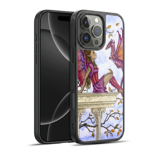 Amy Brown Lovely Fairies Purple Pixie Gel Armour Case For Apple iPhone 16 Pro Max